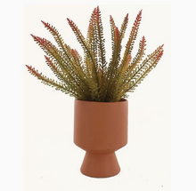 Load image into Gallery viewer, Jai Artificial Fern in Ceramic Vase 16x32
