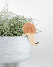 Load image into Gallery viewer, Snail Hanging Planter Sitter