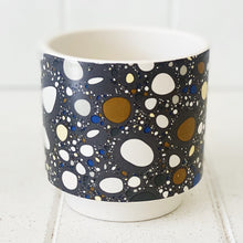 Load image into Gallery viewer, Showcase your favourite plants, succulents, and flowers with the beautiful and unique Terrazzo Pots in Small. Approx size: 10x10x10cm. Ceramic. Drainage hole and plug for your convenience.| Bliss Gifts &amp; Homewares | Unit 8, 259 Princes Hwy Ulladulla | South Coast NSW | Online Retail Gift &amp; Homeware Shopping | 0427795959, 44541523