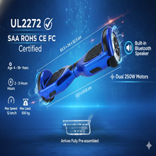 Load image into Gallery viewer, Blue Chrome Self Balancing All Terrain