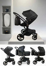 Load image into Gallery viewer, Hot Mom Australia 3-in-1 Luxury Egg Stroller Pram &amp; Bassinet – Premium Edition