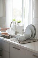 Load image into Gallery viewer, 2 PCS SILICONE DISH DRYING RACK 43X33X8CMH