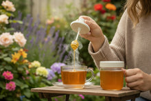 Load image into Gallery viewer, GLASS HONEY DISPENSER