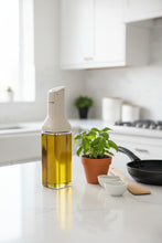 Load image into Gallery viewer, GLASS OIL DISPENSER W AUTO FLIP 350ML