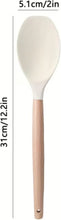 Load image into Gallery viewer, ACCENT SILICONE SPOON SPATULA 32X6.7CM 2 ASST