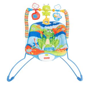 Baby chair with vibration and music – Sky-Blue - Cuteably Australia