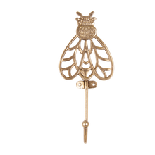 Load image into Gallery viewer, Bee Brass Wall Hook