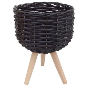 Elevate the look of your plant or floral display with our Black Wicker Pot Holder/planter. Indoor plants are on trend and our stylish Wicker planters are perfect for showing off your gorgeous greenery.| Bliss Gifts & Homewares | Unit 8, 259 Princes Hwy Ulladulla | South Coast NSW | Online Retail Gift & Homeware Shopping | 0427795959, 44541523