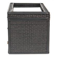 Load image into Gallery viewer, Rattan Jewellery Box - BLACK