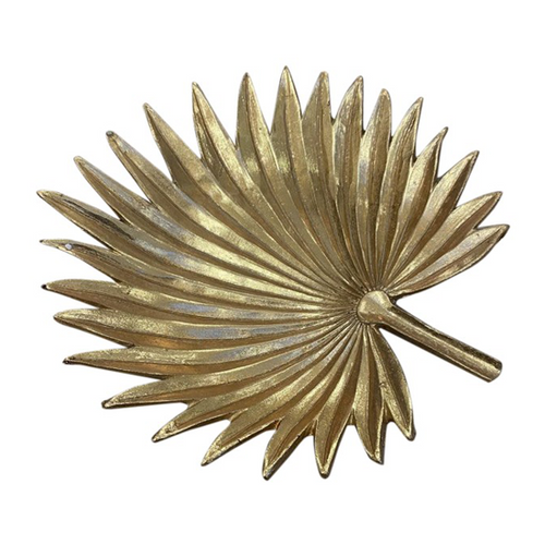 Gold Palm Dish Decor Australia

