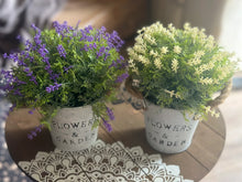 Load image into Gallery viewer, Potted Flowers with Rope Handle-19cm