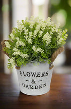 Load image into Gallery viewer, Potted Flowers with Rope Handle-19cm