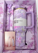 Load image into Gallery viewer, Vintage Love Shack 40oz insulated floral cup