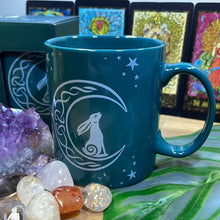 Load image into Gallery viewer, The Moon Gazing Hare Ceramic Mug