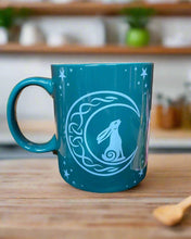 Load image into Gallery viewer, The Moon Gazing Hare Ceramic Mug