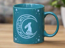 Load image into Gallery viewer, The Moon Gazing Hare Ceramic Mug