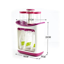 Load image into Gallery viewer, Infant Baby Feeding Food Squeeze Station Toddler Fruit Maker Dispenser Storage - Cuteably Australia