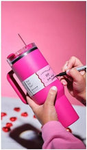 Load image into Gallery viewer, Pink - Winter Stanley Quencher H2.0 Flow State Tumbler 40oz Cup 1.2L