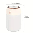Load image into Gallery viewer, USB HUMIDIFIER 330ML WITH COLOUR CHANGING LED 7.8X12CM