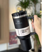 Load image into Gallery viewer, Black - Winter Stanley Quencher H2.0 Flow State Tumbler 40oz Cup