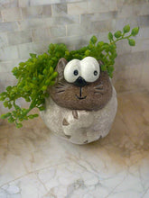 Load image into Gallery viewer, Ceramic Sheep &amp; Cat Planter -12x11cm