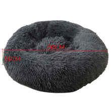 Load image into Gallery viewer, Dog Pet Cat Calming Bed Beds Large Mat Comfy Puppy Fluffy Donut Cushion Plush