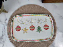Load image into Gallery viewer, Christmas Rectangular Platter - 31.5 cm