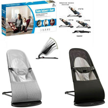 Load image into Gallery viewer, Baby bounce chair (black) - Cuteably Australia