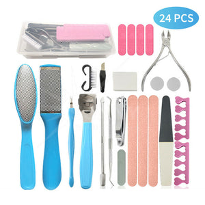 24pcs Manicure-Pedicure kit