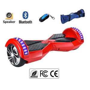 8" Wheel Lamborghini Style Hoverboard Scooter - Red Colour