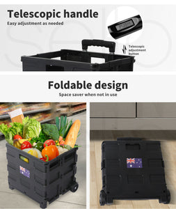 Folding Trolley for Shopping- Basket/Trolley for shopping