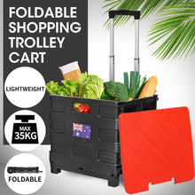 Load image into Gallery viewer, Folding Trolley for Shopping- Basket/Trolley for shopping
