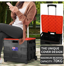 Load image into Gallery viewer, Folding Trolley for Shopping- Basket/Trolley for shopping
