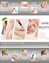 Load image into Gallery viewer, Professional Pedicure tool set