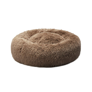 Pet Calming Comfy Fluffy Donut Cushion