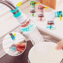 Load image into Gallery viewer, Kitchen Sink Rotatable Filter Sprayer Head Anti Splash Tap Booster Shower Rotatable Drainer Extensible Filter Durable Faucet