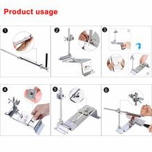 Knife - All Iron Steel Kitchen Sharpening System Tools